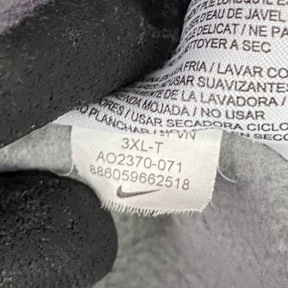 Nike Therma Dri-Fit Fleece Pants Men's 3XLT Gray Sweatpants Gym Running Track - Picture 11 of 16